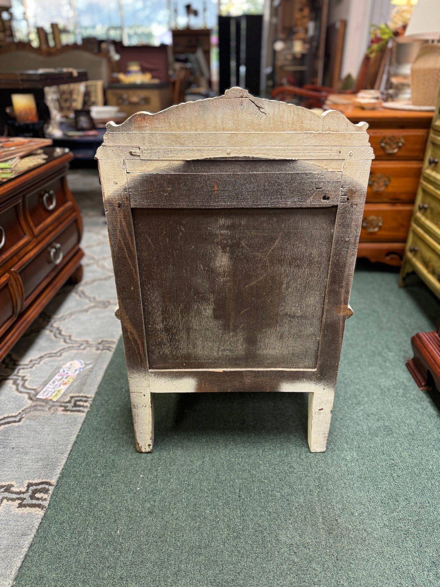 Antique French Bedside Cabinet-Wow!! Your Next Statement Piece!