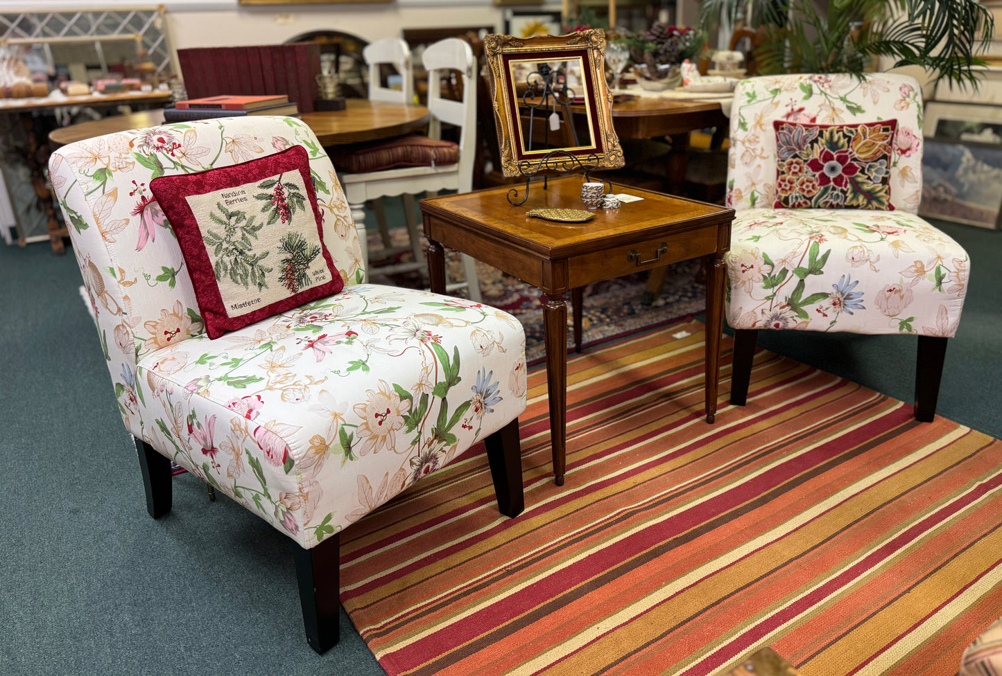 Floral Chairs