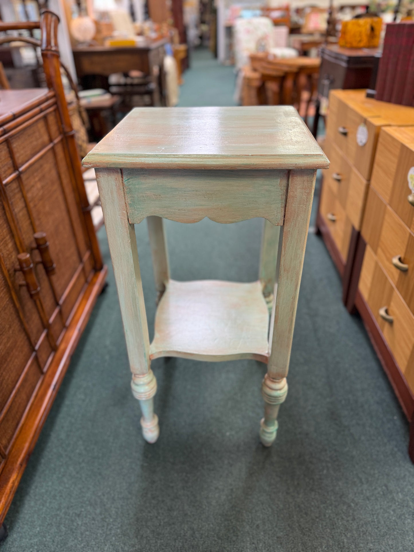 Antique Refurbished Side Table