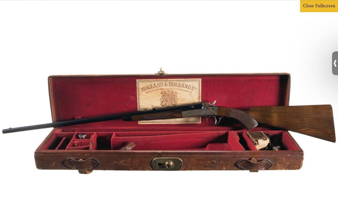 Customs Rummage Case Ca. Mid 19th Century English Campaign Leather Rifle Case – Rummage ...